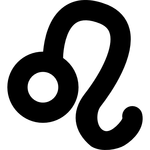 Icono del signo zodiacal de Leo