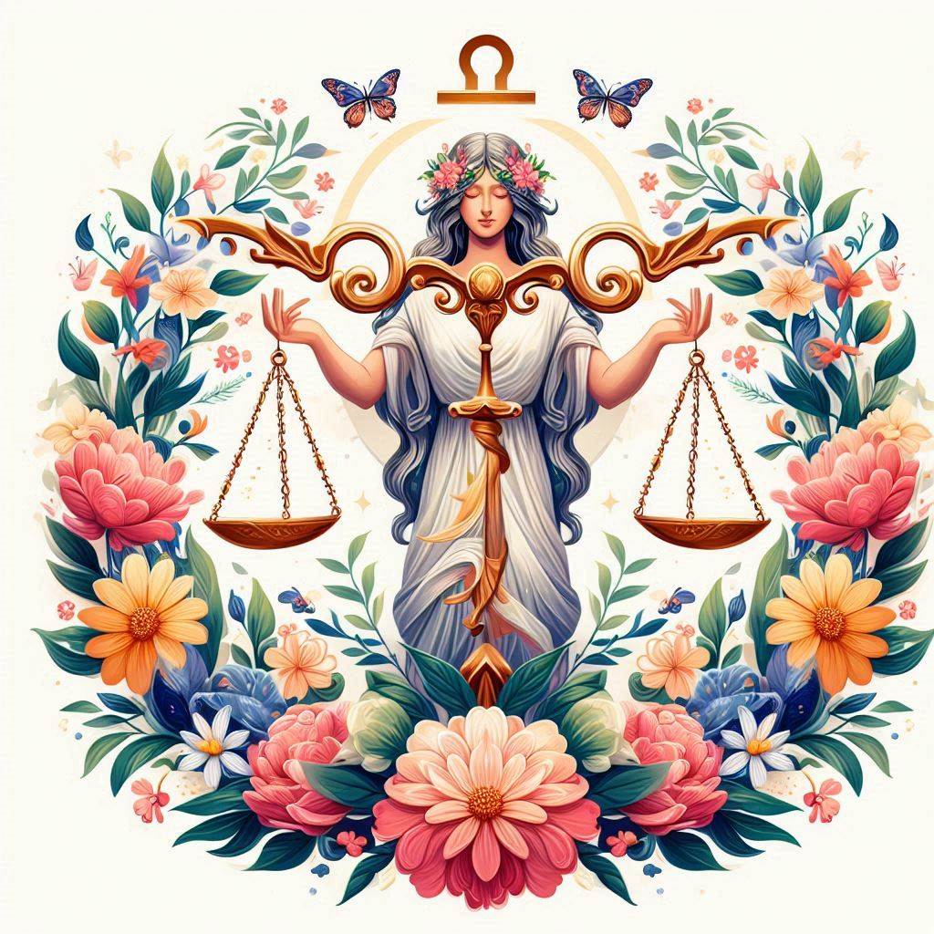 icono del signo zodiacal de libra